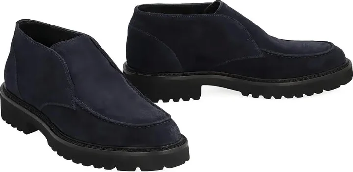 Round-Toe Leather Boots - Image 2