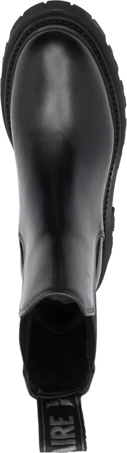 round-toe leather Chelsea boots - Image 4