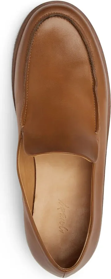 Round-Toe Leather Loafers - Image 3