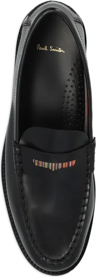 Round-Toe Leather Loafers - Image 4