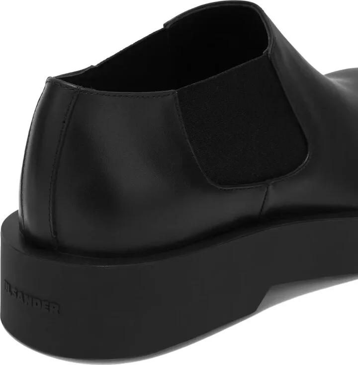 Round-Toe Leather Loafers - Image 4