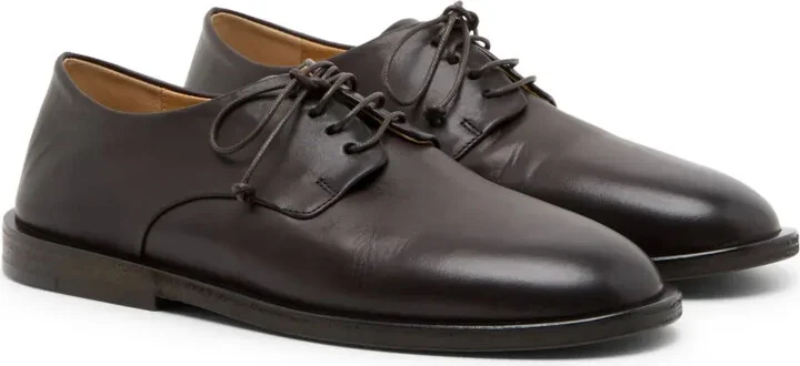 Round-Toe Leather Shoes - Image 2