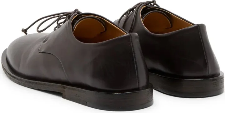Round-Toe Leather Shoes - Image 3