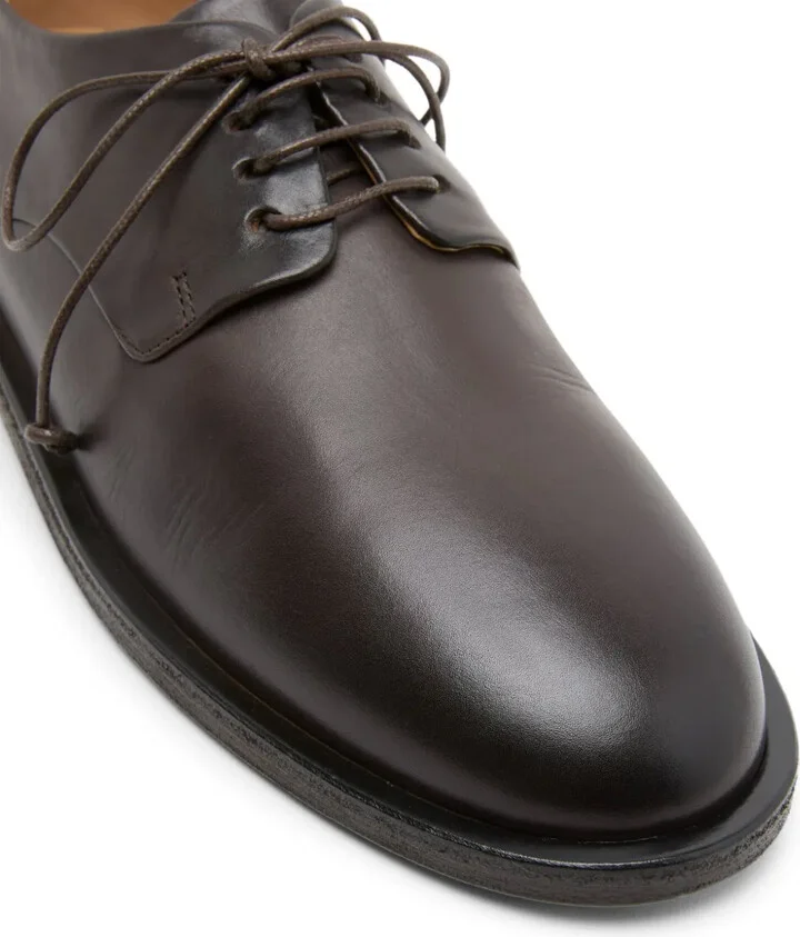 Round-Toe Leather Shoes - Image 4