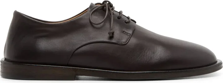 Round-Toe Leather Shoes