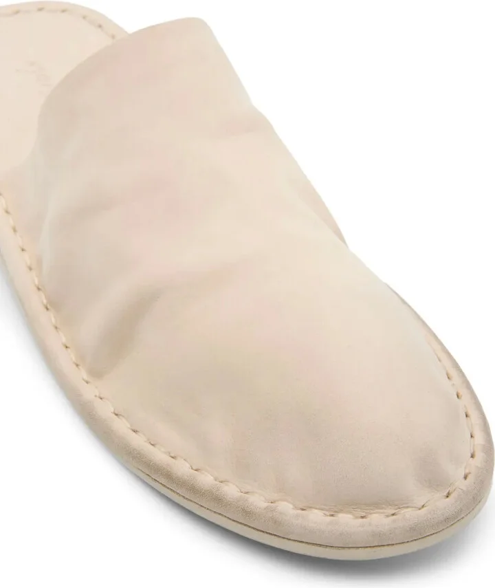 Round-Toe Leather Slippers - Image 4