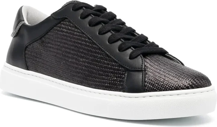 Round-Toe Low-Top Sneakers - Image 2