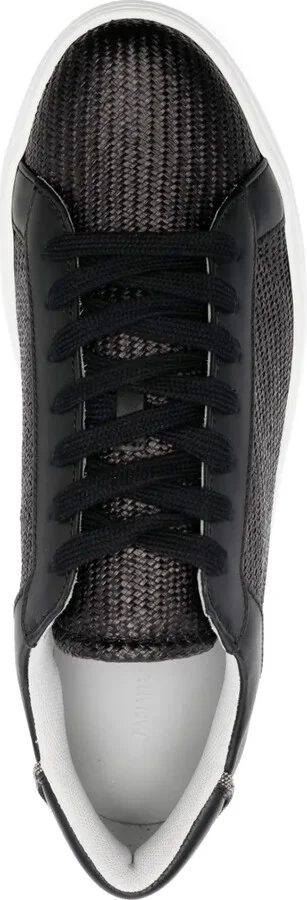 Round-Toe Low-Top Sneakers - Image 4
