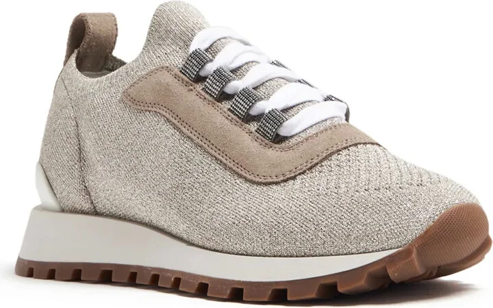 Round-Toe Panelled Sneakers - Image 2