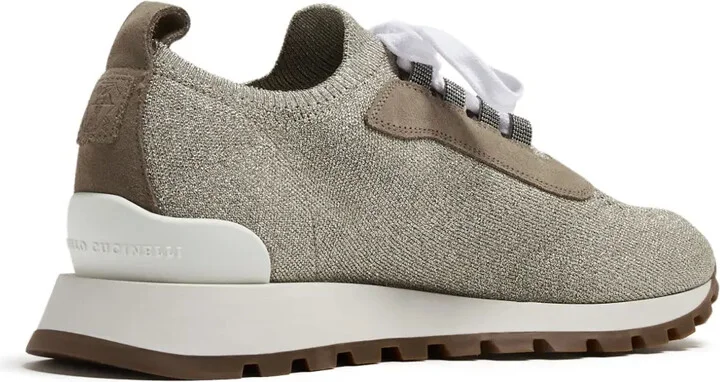 Round-Toe Panelled Sneakers - Image 3