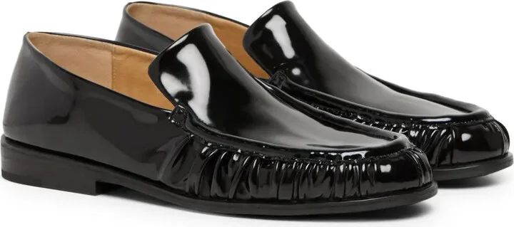 Round-Toe Patent-Leather Loafers - Image 2