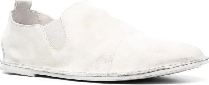 Round-Toe Slip-On Leather Loafers - Image 2