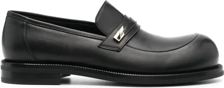 Round-Toe Slip-On Loafers