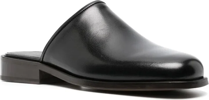 Round-Toe Slip-On Mules - Image 2