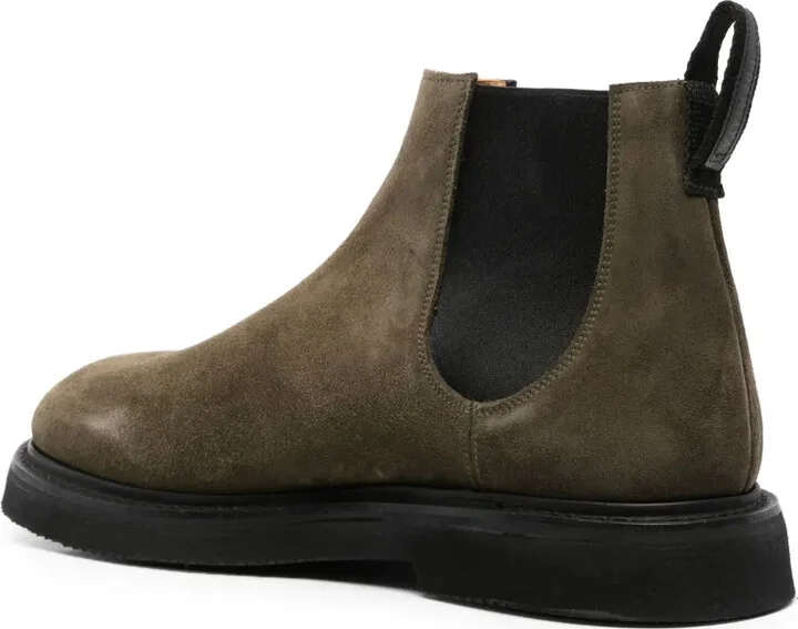Round-Toe Suede Ankle Boots - Image 3