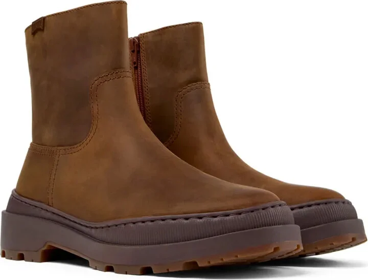 Round-Toe Suede Boots - Image 2