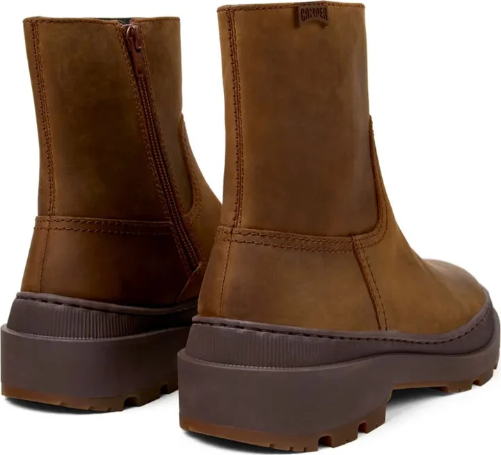 Round-Toe Suede Boots - Image 3