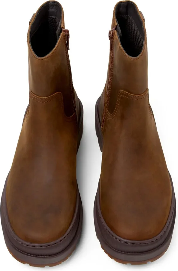 Round-Toe Suede Boots - Image 4