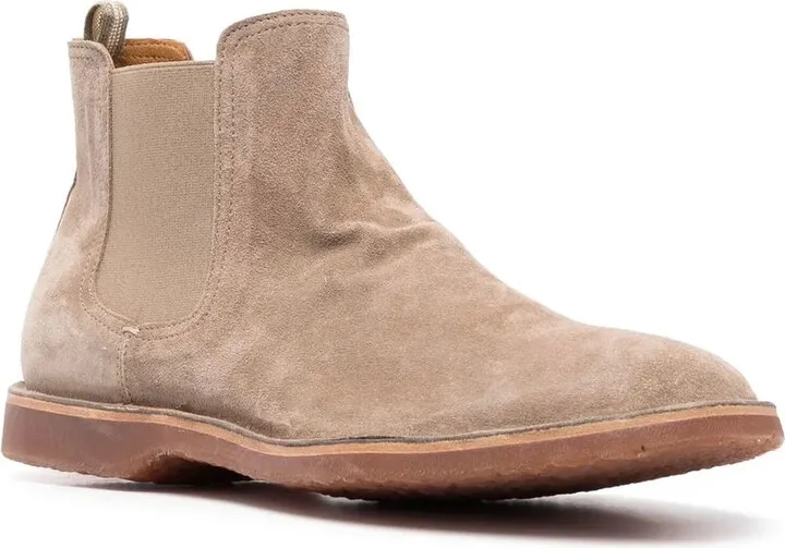 Round-Toe Suede Boots - Image 2