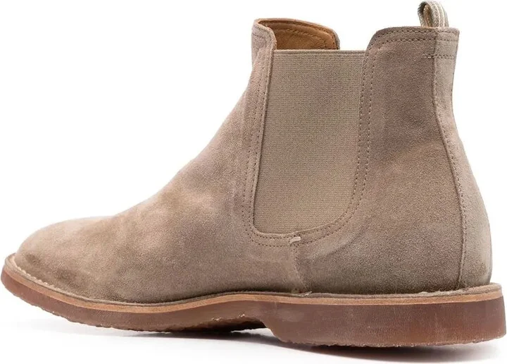 Round-Toe Suede Boots - Image 3