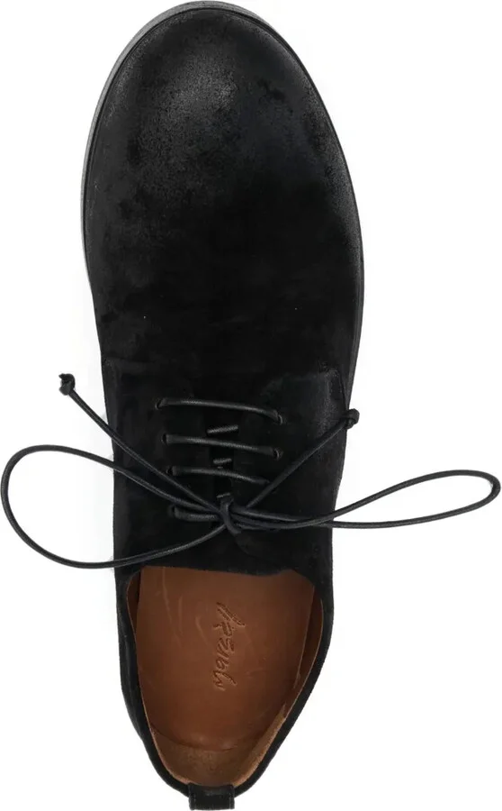 Round-Toe Suede Derby Shoes - Image 4