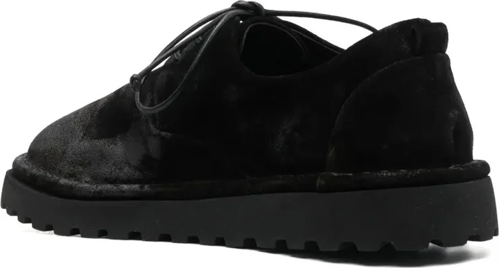 Round-Toe Suede Derby Shoes - Image 3