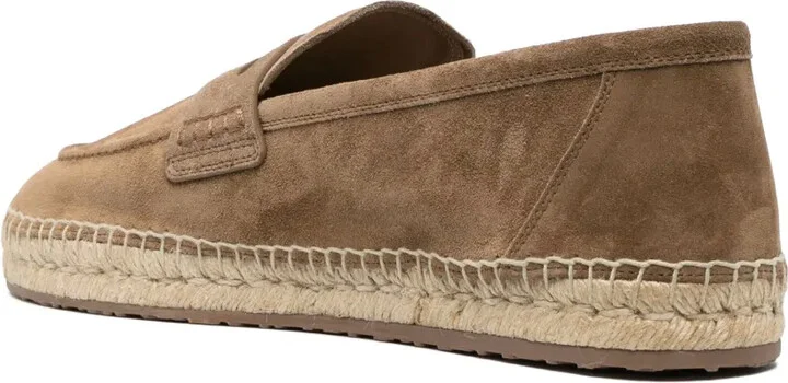 Round-Toe Suede Espadrilles - Image 3