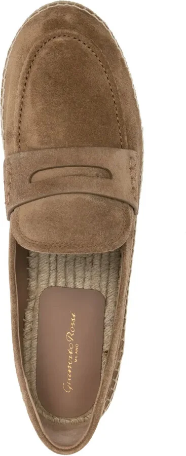 Round-Toe Suede Espadrilles - Image 4