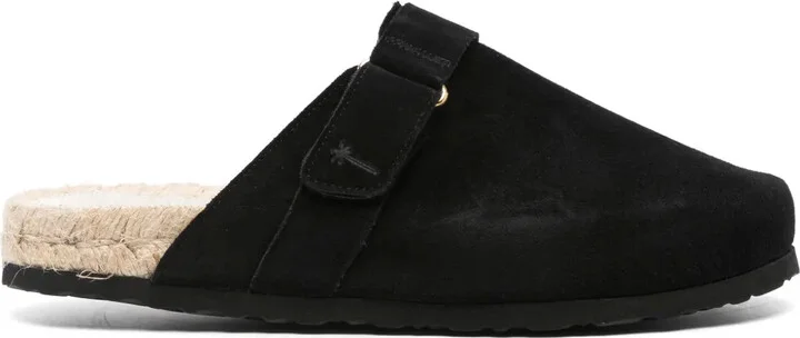 Round-Toe Suede Espadrilles