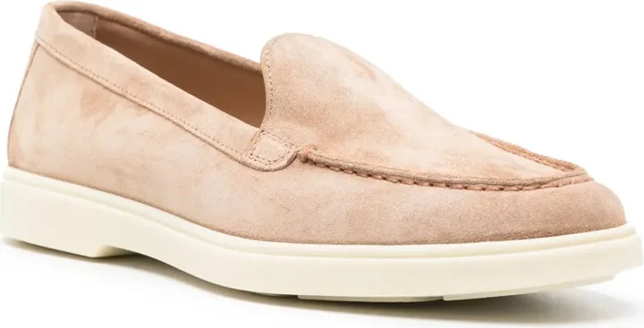 Round-Toe Suede Loafers - Image 2