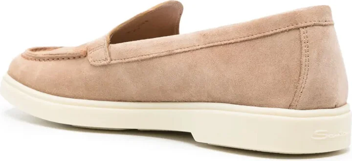 Round-Toe Suede Loafers - Image 3