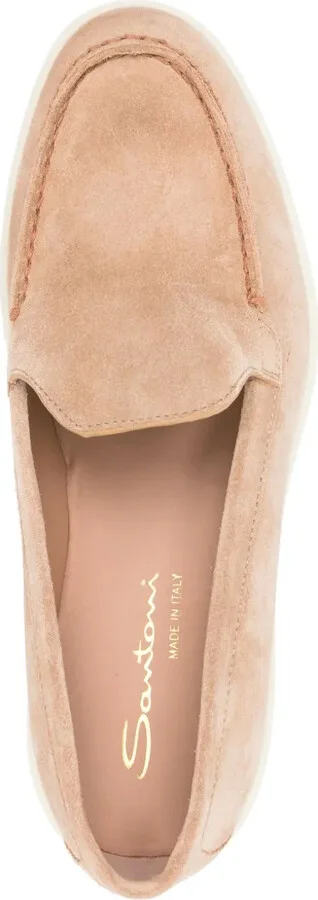 Round-Toe Suede Loafers - Image 4