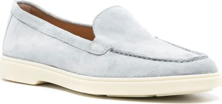 Round-Toe Suede Loafers - Image 2