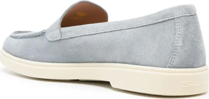 Round-Toe Suede Loafers - Image 3
