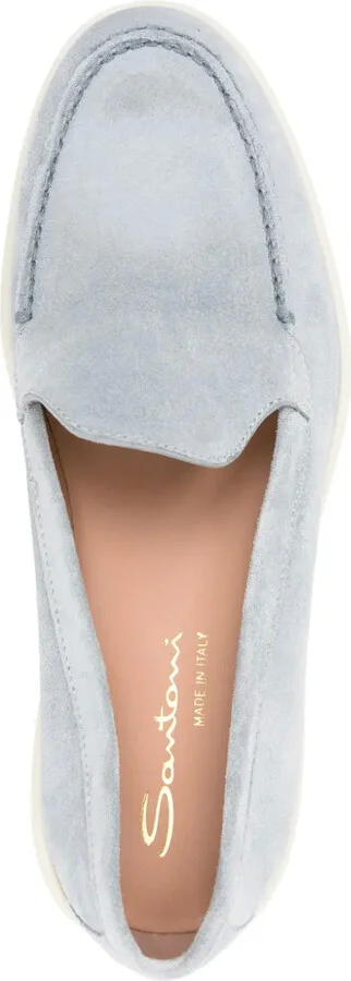 Round-Toe Suede Loafers - Image 4