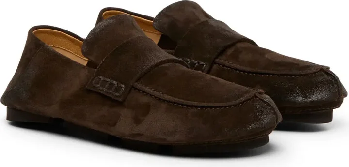 Round-Toe Suede Loafers - Image 2