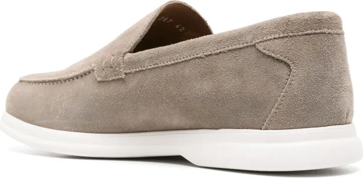Round-Toe Suede Loafers - Image 3