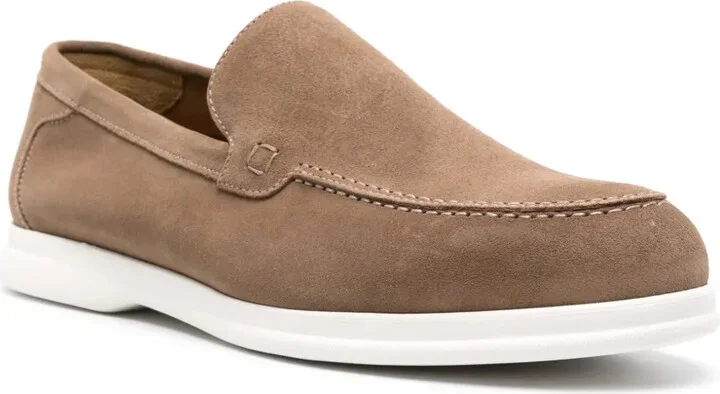 Round-Toe Suede Loafers - Image 2