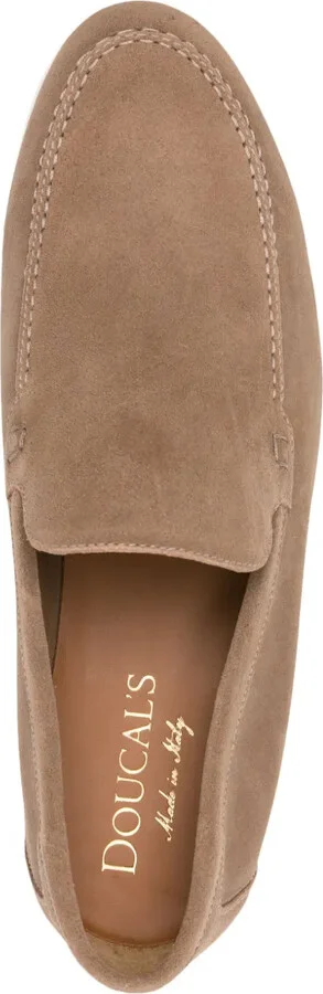 Round-Toe Suede Loafers - Image 4