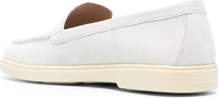 Round-Toe Suede Loafers - Image 3