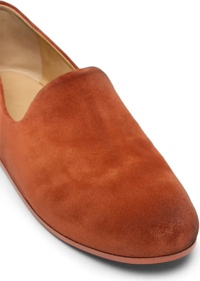 Round-Toe Suede Loafers - Image 4