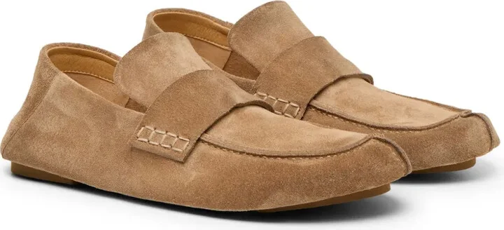 Round-Toe Suede Loafers - Image 2