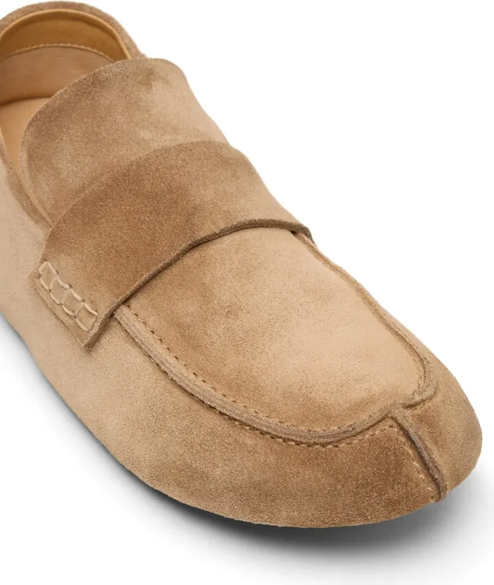 Round-Toe Suede Loafers - Image 4