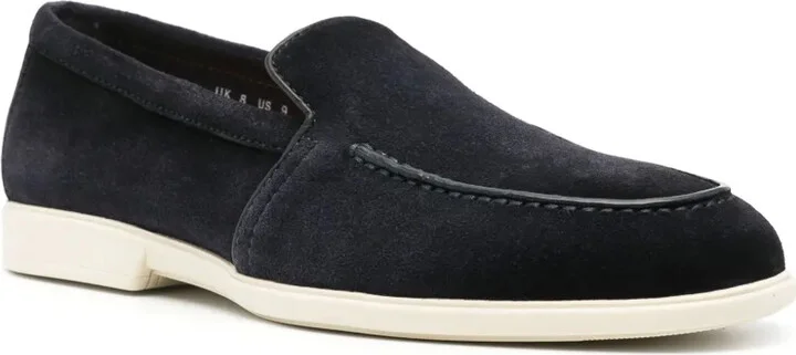 Round-Toe Suede Loafers - Image 2