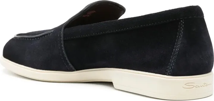 Round-Toe Suede Loafers - Image 3