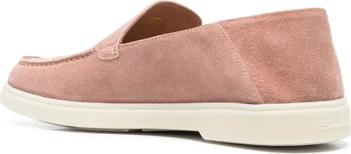 Round-Toe Suede Loafers - Image 3