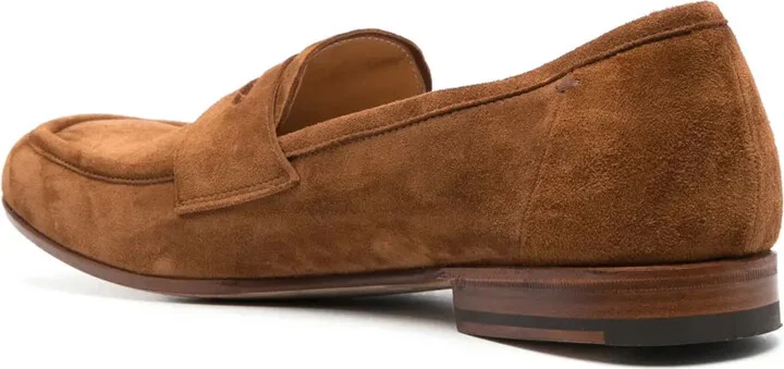 Round-Toe Suede Loafers - Image 3