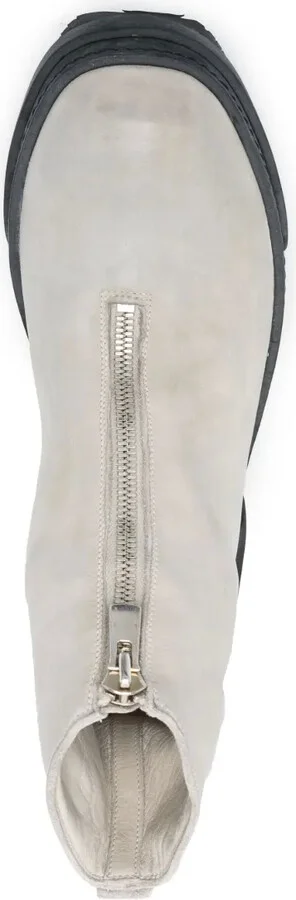 Round-Toe Zip-Up Boots - Image 4