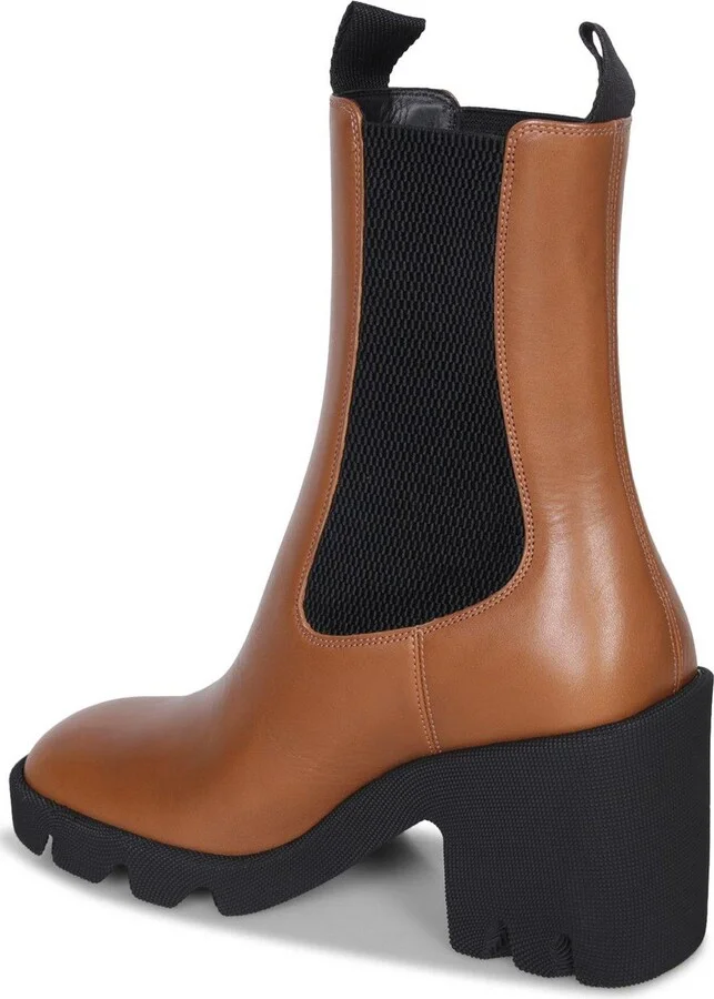 Roundtoe Heeled Ankle Boots - Image 3