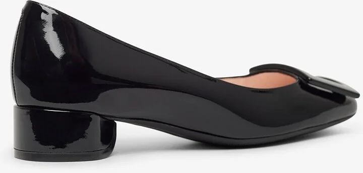 Roundy 25 black patent pumps - Image 2